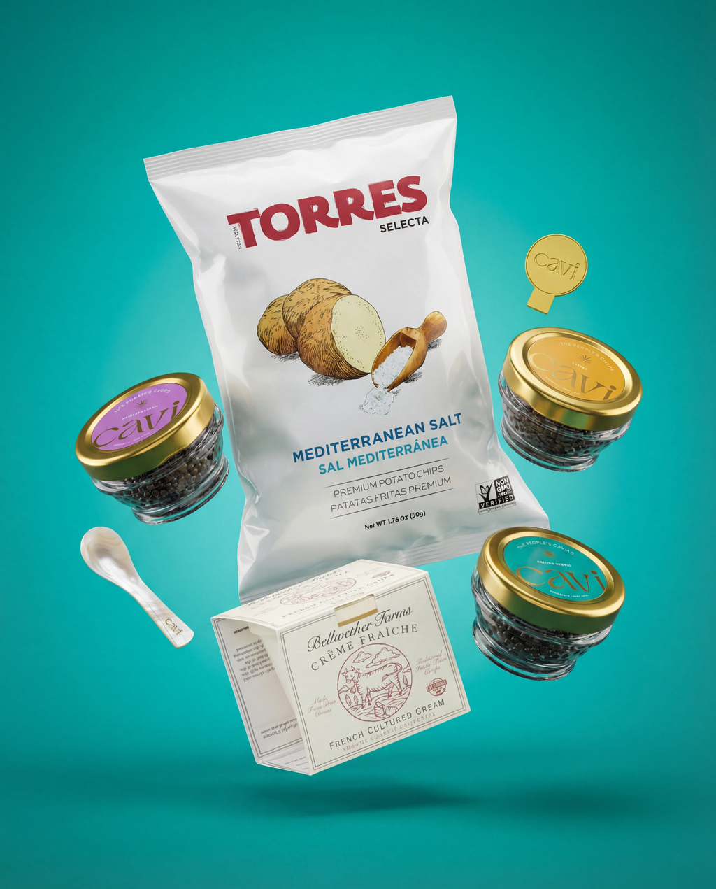 The CAVI 30g Tasting Set