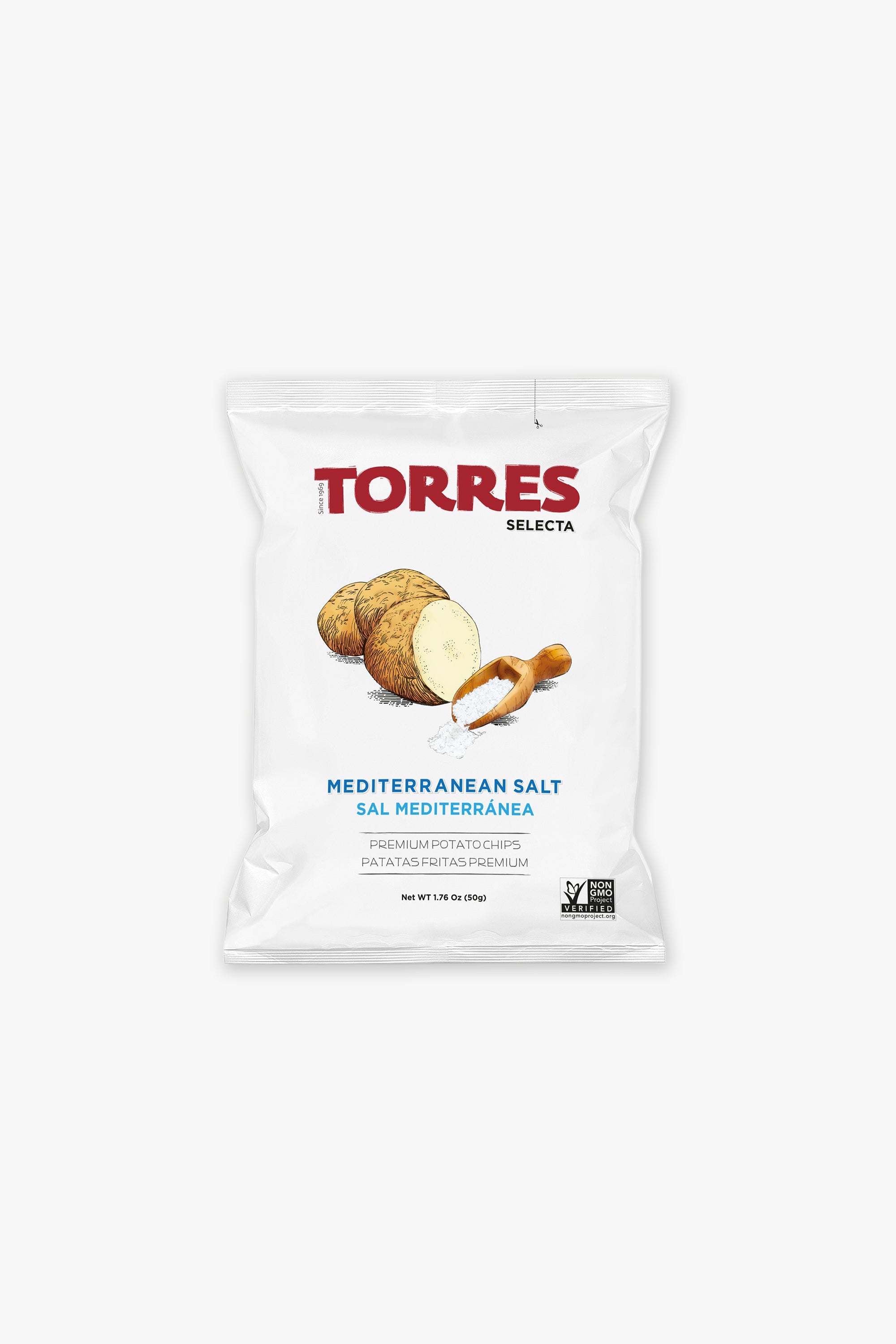 Torres Potato Chips with Mediterranean Salt