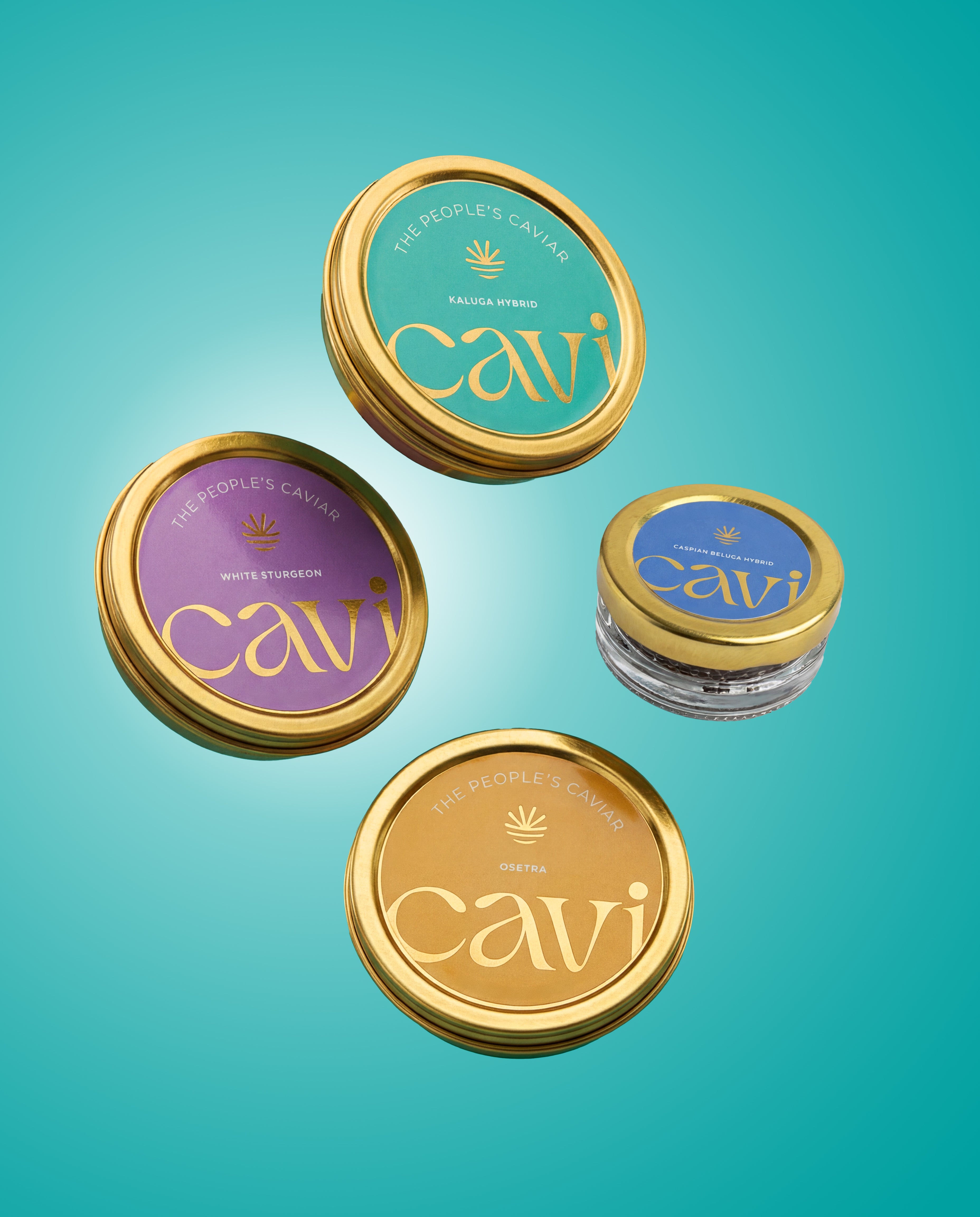 The CAVI 50g Tasting Set PLUS