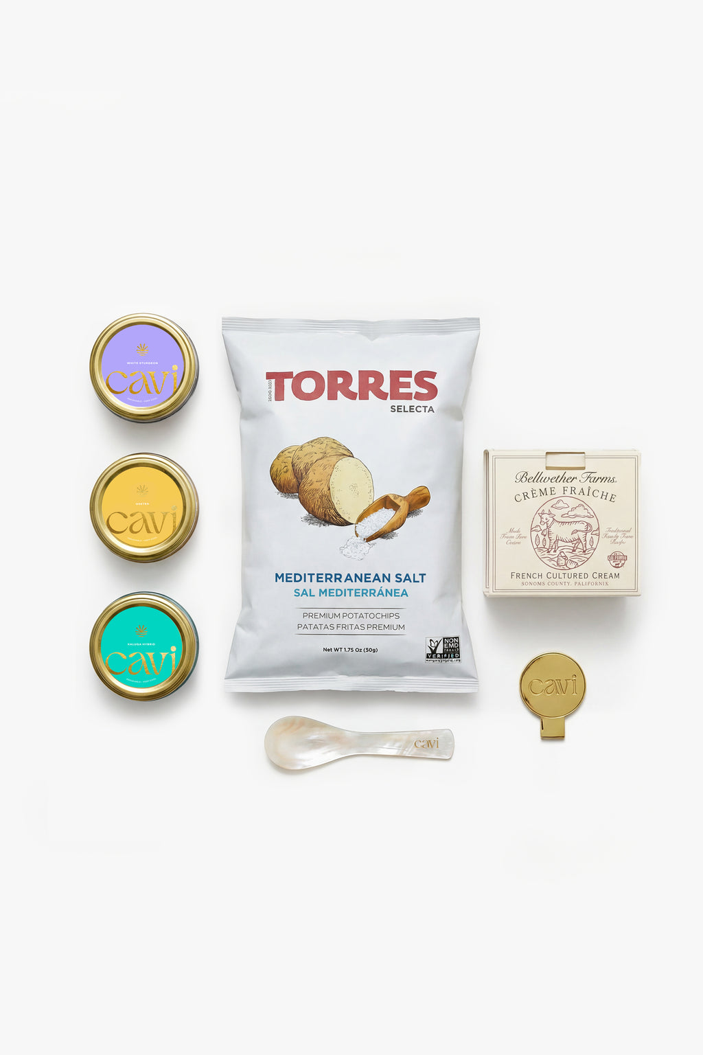 The CAVI 30g Tasting Set