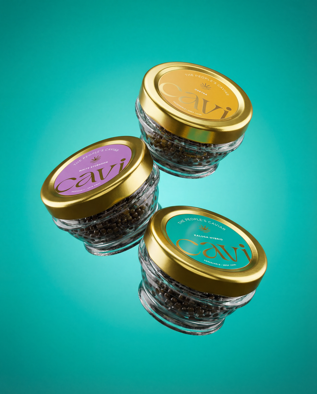 The CAVI 30g Tasting Set